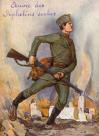 Serbian Soldier Poster WWI